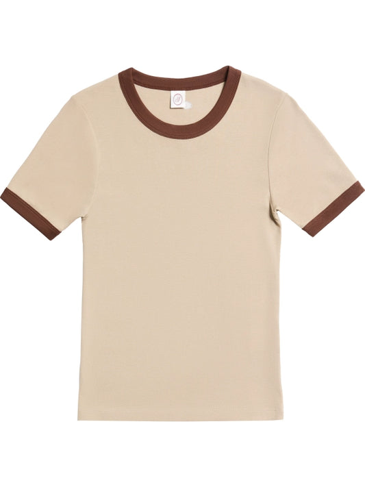 T-shirt - June, Taupe