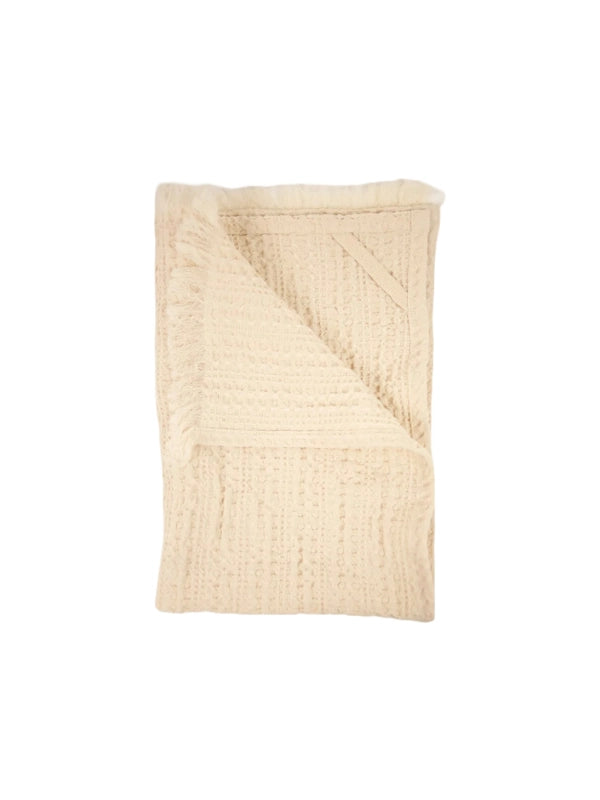 Håndklæde/Viskestykke- Elise, Off-White