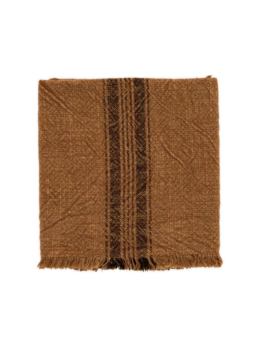 Viskestykke - Stribet m/ frynser (50x70 cm)