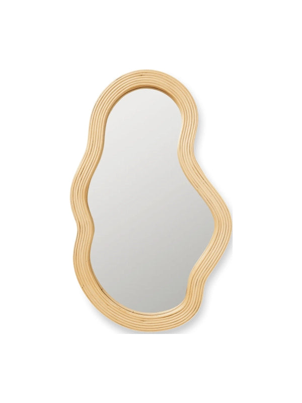 Spejl - Pond Rattan, Medium