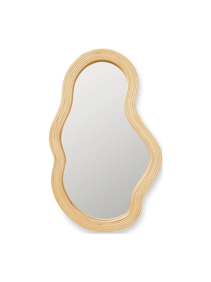 Spejl - Pond Rattan, Medium