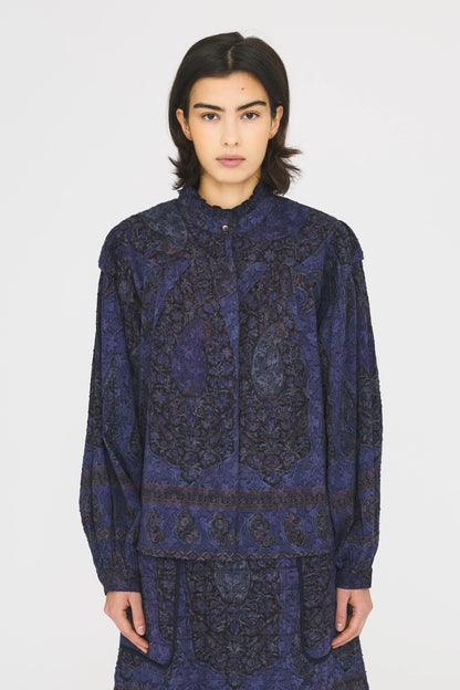 Bluse - Tamari, Navy