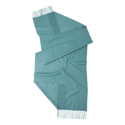 Tørklæde - Uldtørklæde, Lyseblå