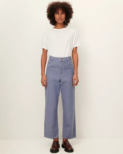 Bukser - Bay Cruise, Mineral Blue