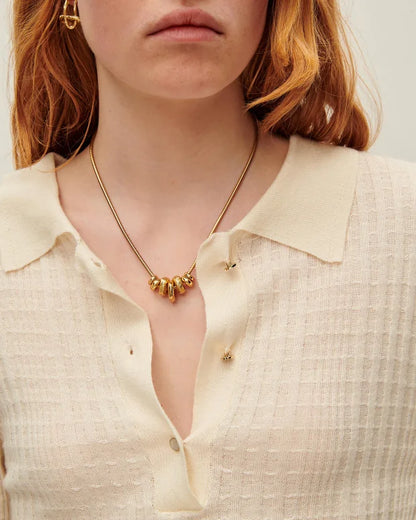 Halskæde - Jaya, Forgyldt