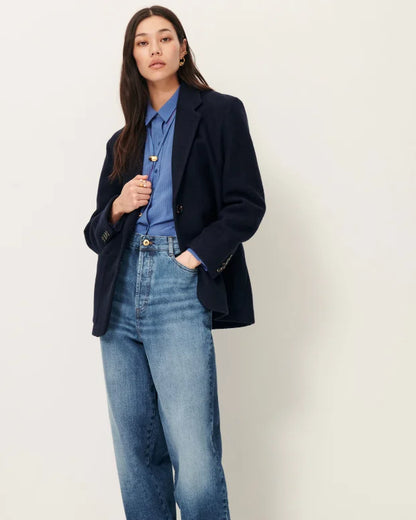 Jakke - Madawool, Navy