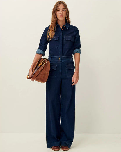 Bukser - Manhattan, Denim Blue