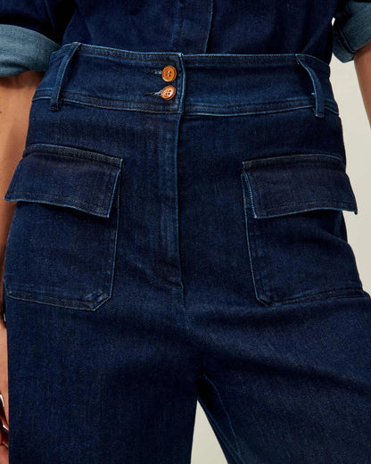 Bukser - Manhattan, Denim Blue