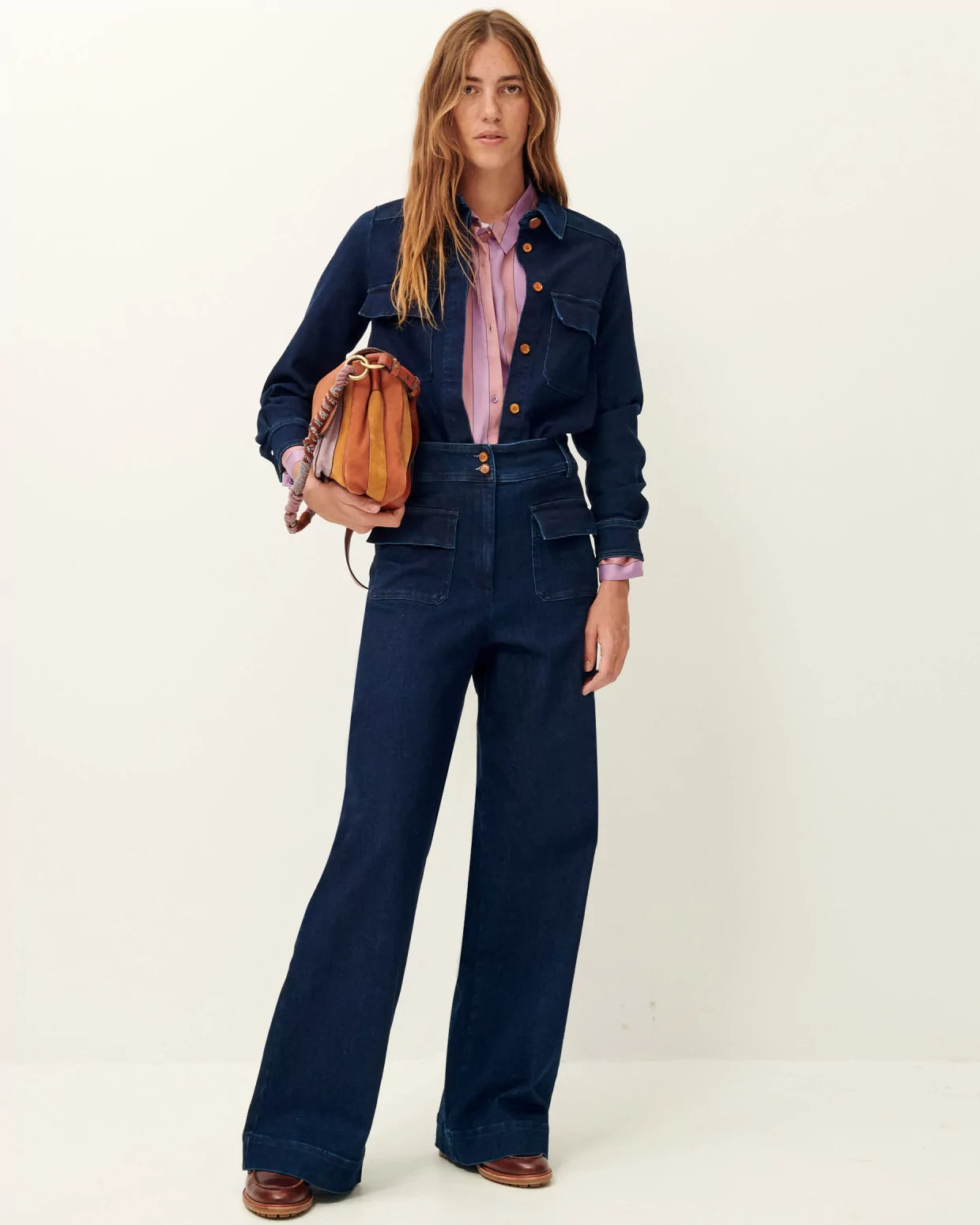 Bukser - Manhattan, Denim Blue