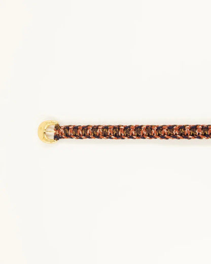 Bælte - Norea Fancy, Navy/Rust