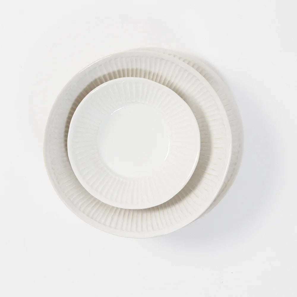 Tallerken - Yolanda Suppe/Pasta (Ø20 cm), Hvid