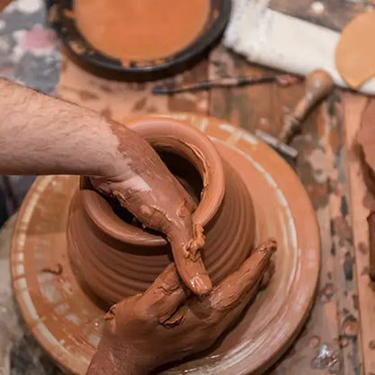 Lysestage - Traditionel, Terrakotta