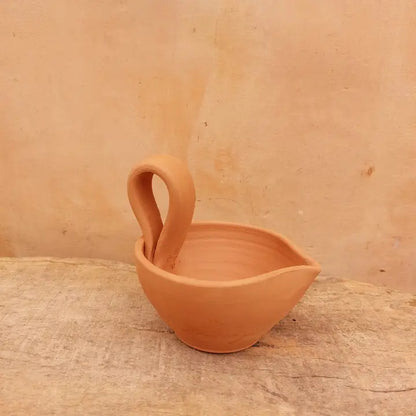 Lysestage - Traditionel, Terrakotta