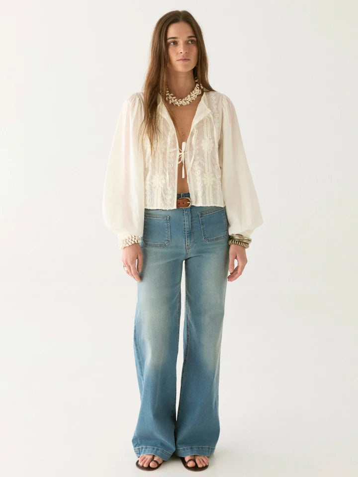 Skjorte - Lord Byron Ludovic, Pearl