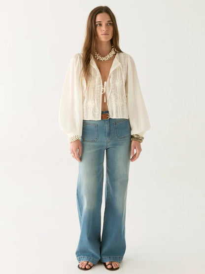 Skjorte - Lord Byron Ludovic, Pearl