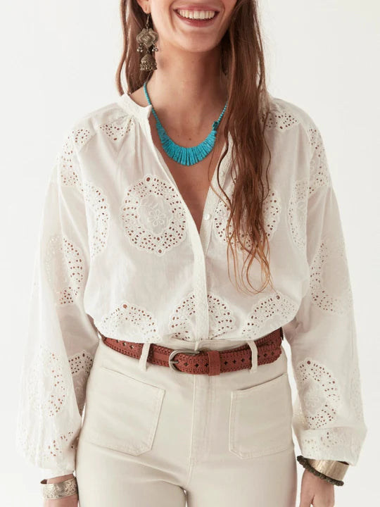 Skjorte - Margaret, Off White