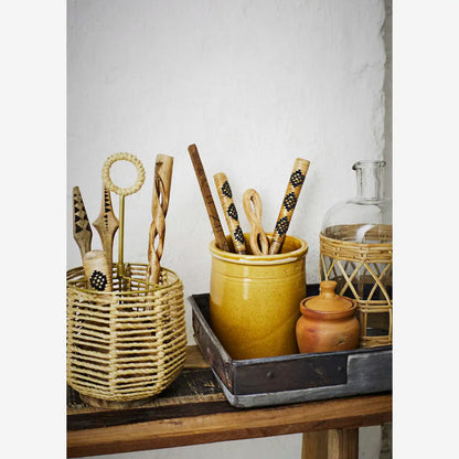 Glaskande - m/Bambus