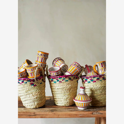 Kande - Håndmalet Stentøjskande (45 cl)