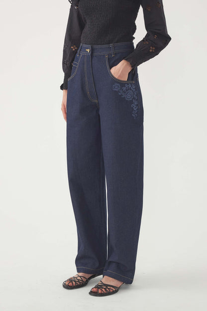 Bukser - Embroidered Pants Randy