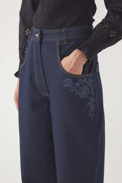 Bukser - Embroidered Pants Randy