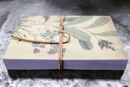 Notesbog - Canvas Book #1 Botanical