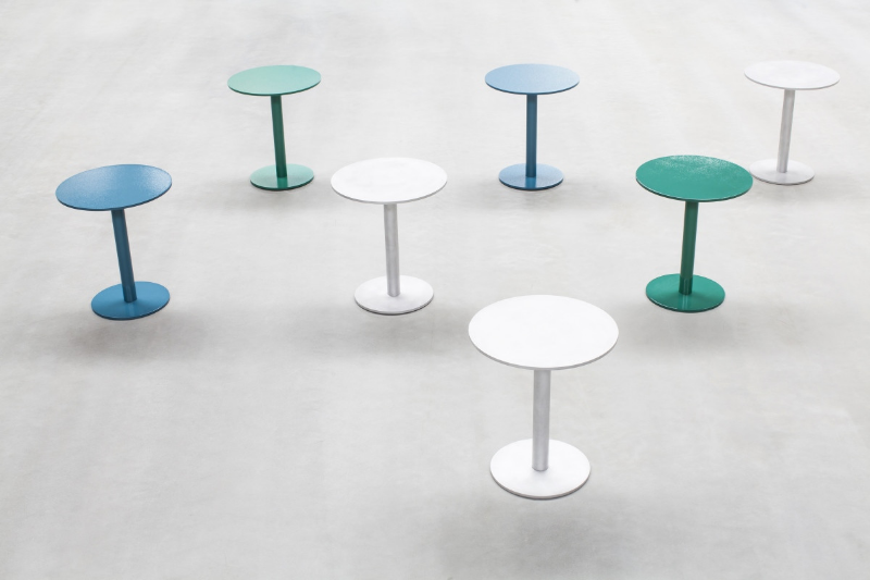 Valerie Objects - Round Table, Aluminium