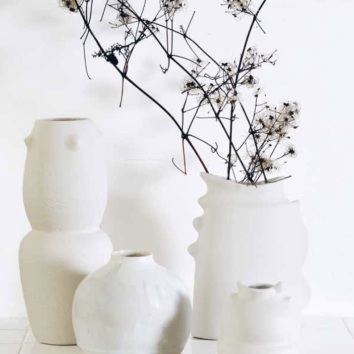 Vase - Horace, Blanc (Hvid)